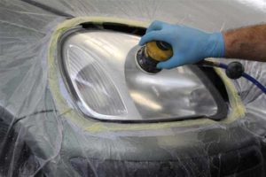 Полировка фар авто